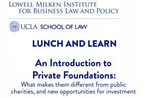 Lunch and Learn: An Introduction to Private Foundations