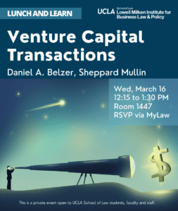 Lunch and Learn: Venture Capital Transactions