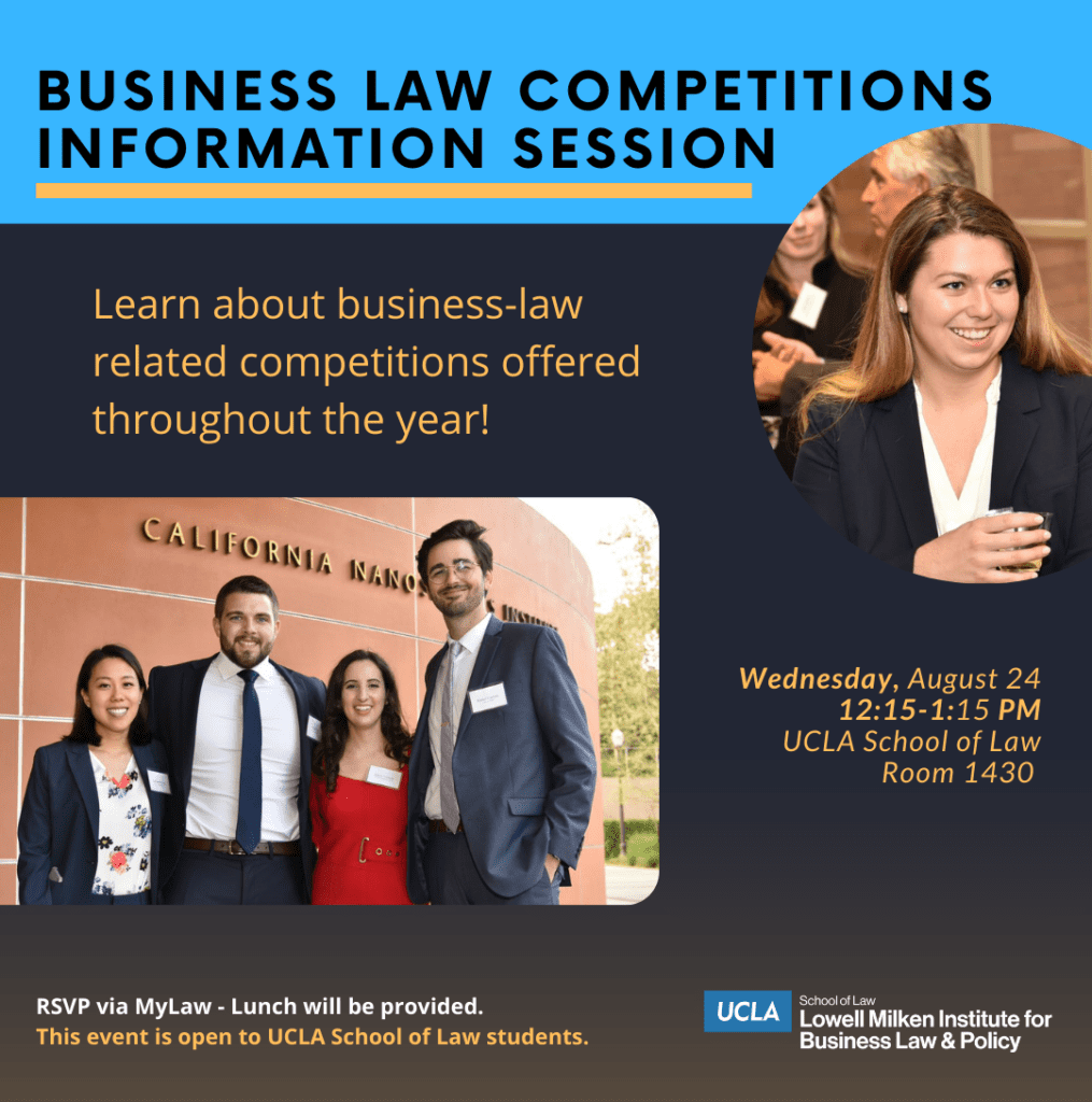 Business Law Competitions Information Session