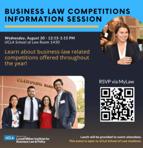 Business Law Competitions Information Session