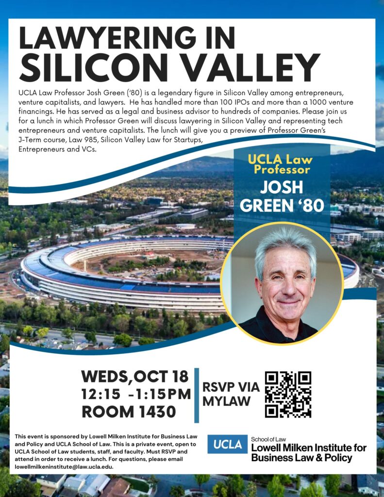 Lawyering in Silicon Valley