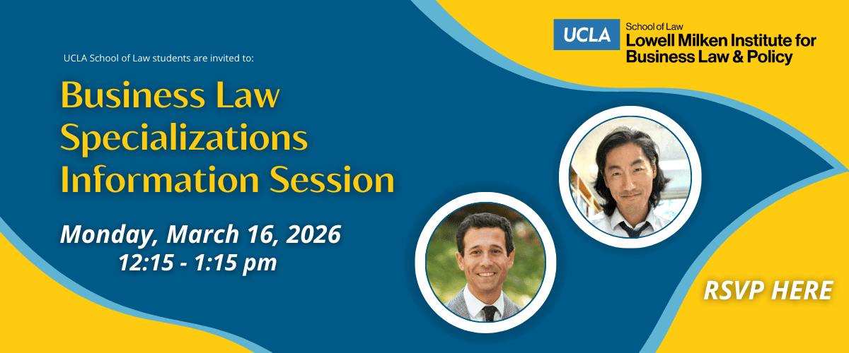 Slide advertising March 16, 2026 information session